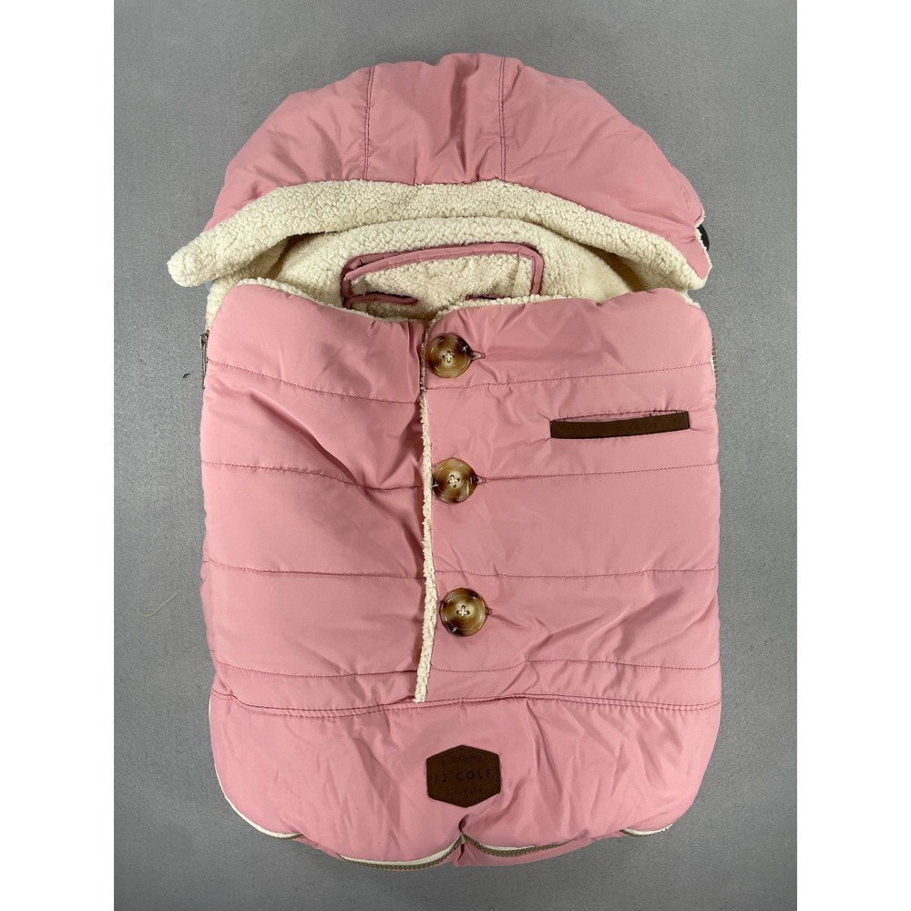 JJ Cole Infant Urban Bundleme Pink Quilted Fleece 0-12m